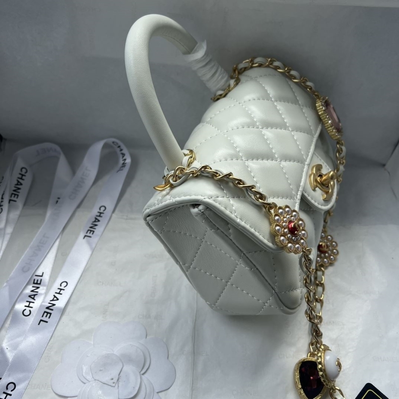 Ch**el top handle bags